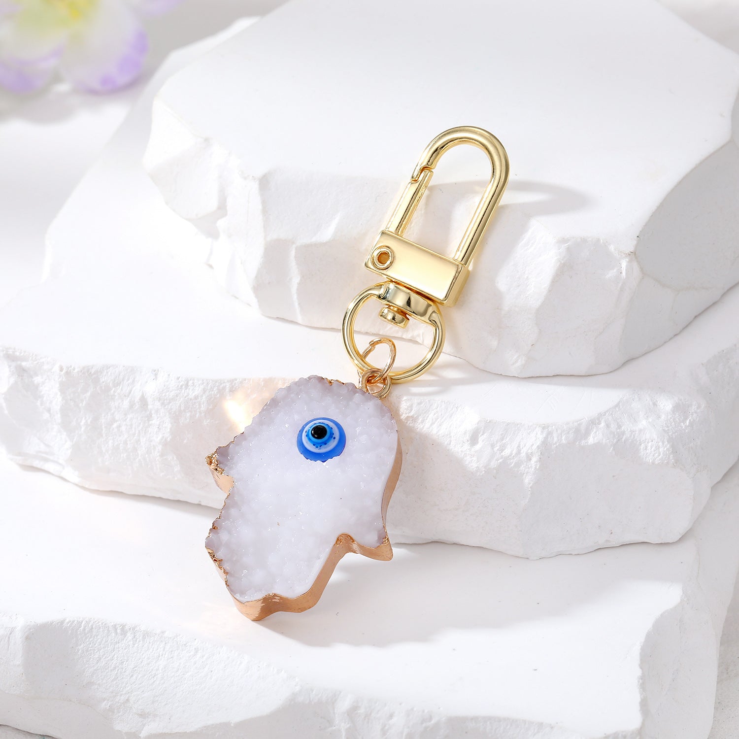 Wholesale Resin Devil Eye Keychain